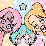 Pastel Friends : Dress Up Game Free Shopping
